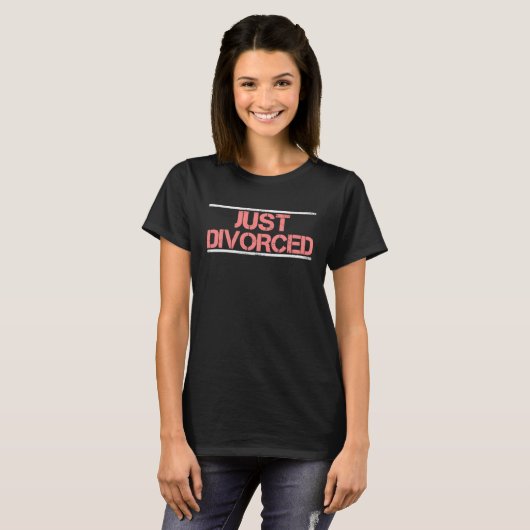 scheiding t-shirt (Voorkant volledig)