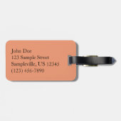 Scheiding van de partitie in het nationaal park Ar Bagagelabel (Achterkant horizontaal)