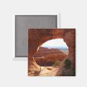 Scheiding van de partitie in het nationaal park Ar Magneet (Voorkant / Achterkant)