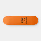 Scheiding van een misdrijf persoonlijk skateboard (Horizontaal)