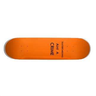 Scheiding van een misdrijf persoonlijk skateboard