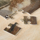 Scheiding van fazanten (olie op doek) legpuzzel (Zijkant)