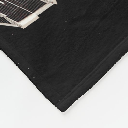 Scheiding van het instapvoertuig op een Mars-missi Fleece Deken (Hoek)