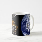 Scheiding van het instapvoertuig op een Mars-missi Koffiemok (Voorkant rechts)