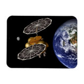 Scheiding van het instapvoertuig op een Mars-missi Magneet (Horizontaal)