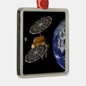 Scheiding van het instapvoertuig op een Mars-missi Metalen Ornament (Rechts)
