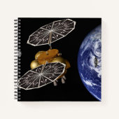 Scheiding van het instapvoertuig op een Mars-missi Notitieboek (Voorkant)