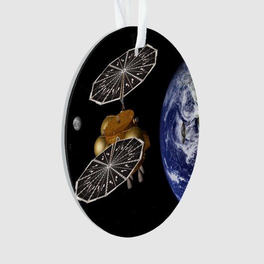 Scheiding van het instapvoertuig op een Mars-missi Ornament (voorkant)