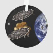 Scheiding van het instapvoertuig op een Mars-missi Ornament (achterkant)