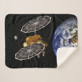 Scheiding van het instapvoertuig op een Mars-missi Sherpa Deken (Voorkant (horizontaal))