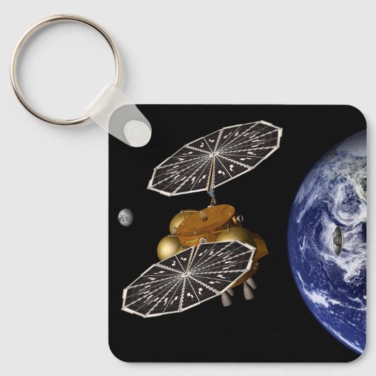 Scheiding van het instapvoertuig op een Mars-missi Sleutelhanger (Voorkant)