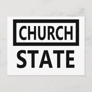 Scheiding van kerk en staat - 1e wijziging briefkaart