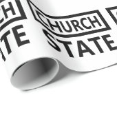 Scheiding van kerk en staat - 1e wijziging cadeaupapier (Rol Hoek)