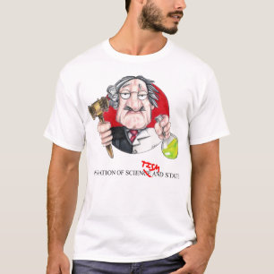 Scheiding van wetenschap en staat t-shirt