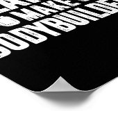 Scheidingen maken bodybuilders fitness training in poster (Hoek)