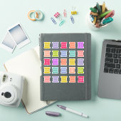 Scheidingen voor school leraar index tabs  sticker (iPad Cover)