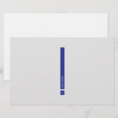 Scheidingsbalk Briefpapier (Voorkant / Achterkant)