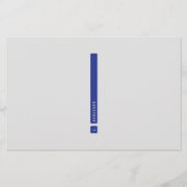 Scheidingsbalk Briefpapier (Voorkant)