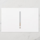 Scheidingsbalk Briefpapier (Voorkant)