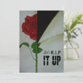 Scheidingsfeest Kaart (Staand voorkant)