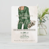 Scheidingsfeest Uitnodiging (Staand voorkant)