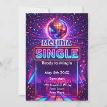 Scheidingsfeestje Single en klaar om te feesten