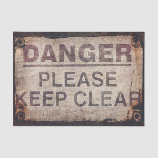 Scheidingspapier voor gevaarlijke meubelen tissuepapier (Voorkant)