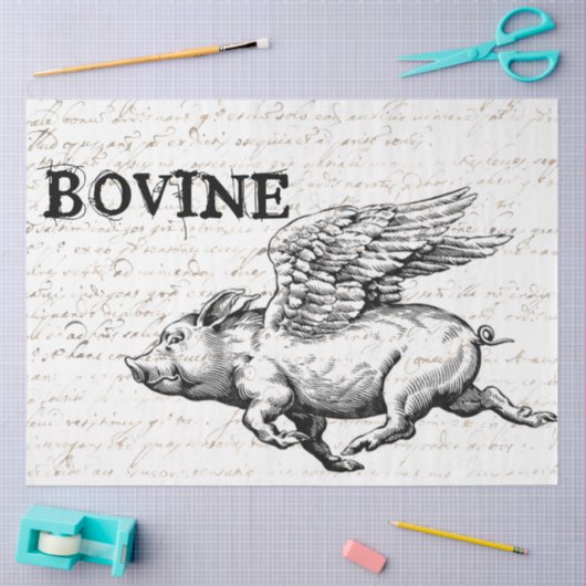 Scheidingspapier voor vliegende varkens tissuepapier (Craft)