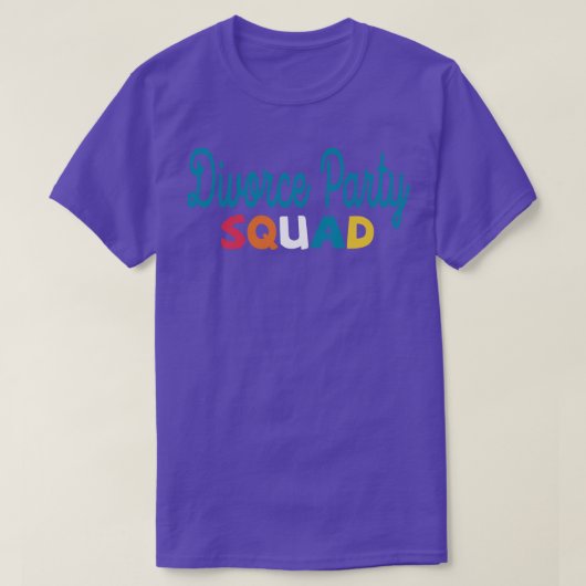 scheidingspartij t-shirt (Design voorkant)