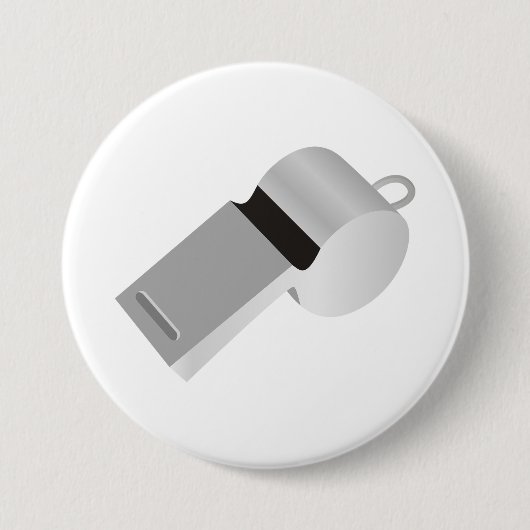 Scheidrechtscheids Knop Ronde Button 7,6 Cm (Voorkant)