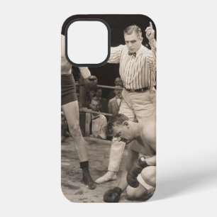 Scheidsrechter die over bokser in de ring teltboks iPhone 12 hoesje