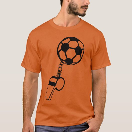 scheidsrechter fluit sport vriend vrienden t-shirt (Voorkant)