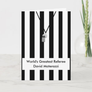 scheidsrechter Kaart