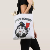 Scheidsrechter Kickball Voetbal Tote Bag (Dichtbij)