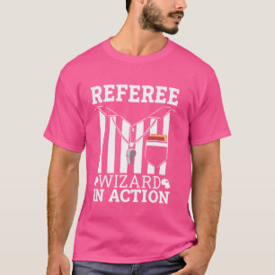 Scheidsrechter Tovenaar in Actie Sportmanschap man T-shirt