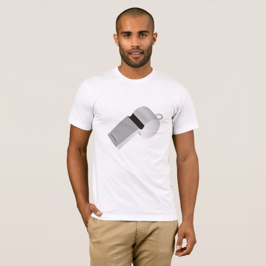 Scheidsrechters fluiten Mannen T-shirt (Voorkant volledig)