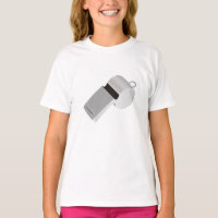 Scheidsrechters fluiten meisjes T-shirt