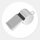 Scheidsrechters fluiten Stickers (Voorkant)