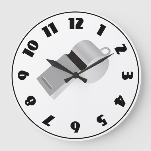 Scheidsrechters fluitklok grote klok (Voorkant)