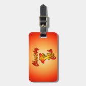 Scheikel 5 bagagelabel (Voorkant verticaal)