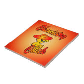 Scheikel 5 tegeltje (Zijkant)