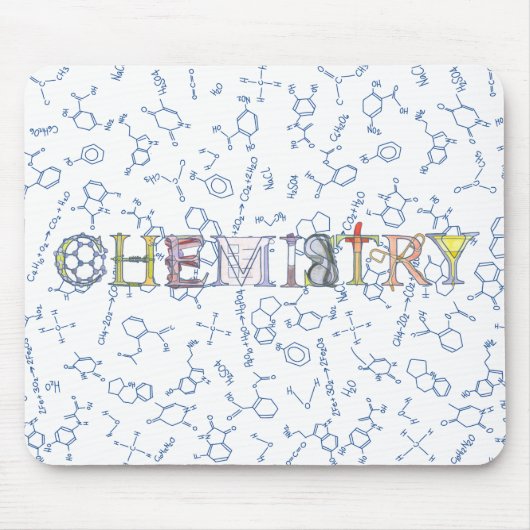 Scheikendiagram van typografische muismatje muismat (Voorkant)