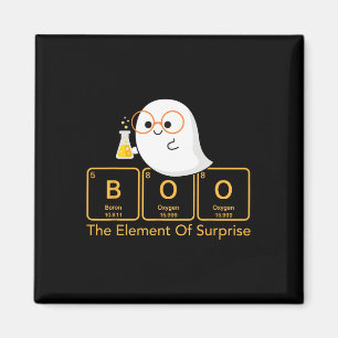Scheikunde Boo Het element van Surprise Schattige Magneet
