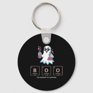 Scheikunde Boo Het element van Surprise Schattige Sleutelhanger