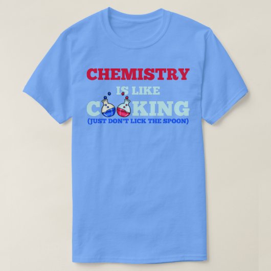 Scheikunde Chemie Leraar Wetenschap T-shirt (Design voorkant)