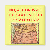 Scheikunde grappen geschenken magneet (Voorkant)