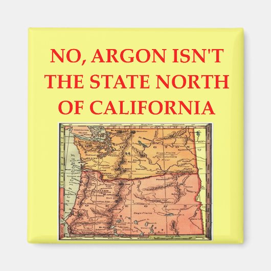 Scheikunde grappen geschenken magneet (Voorkant)