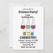 Scheikunde Grappig Ik ben op zoek naar chemie Kaart (Voorkant)