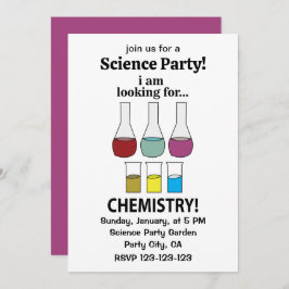 Scheikunde Grappig Ik ben op zoek naar chemie Kaart