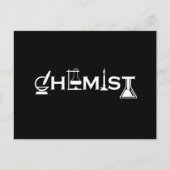 Scheikunde grappige scheikundige geschenken feestdagenkaart (Voorkant)